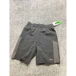 Prince Mens Tennis Fashion Contrast Heather Shorts Castlerock Grey MPT34311 9" S